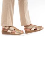 Sandalia Cuero Meryl 660497 Mujer