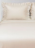 Cubrecama Algodón Vuelos Beige 2 Plazas