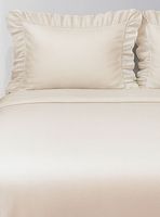 Cubrecama Algodón Vuelos Beige King