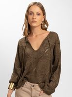 Chaleco Calado Portofino Café