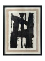 Cuadro Abstracto Negro