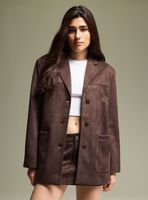 Blazer Efecto Suede