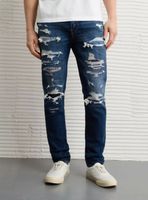 Jeans AE Flex Skinny con Parches Algodón