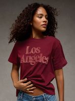 Polera Ae Gráfica de Terciopelo Nueva York