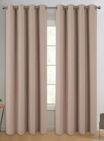 Set de Cortinas Black Out 140x220 cm Moka