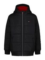 Parka Detalle Manga Logo Bicolor