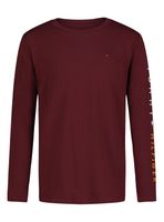 Polera Detalle Logo Tipográfico en Manga Niño