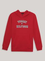 Polerón Capucha Logo Gráfico Color Niño