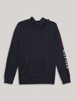 Polerón Capucha Logo Gráfico en Manga