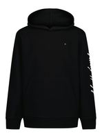 Polerón Capucha Logo Script en Manga