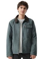 Chaqueta Detalle en Cuello Regular Fit