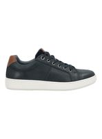 Zapatilla Urbana Melbourne 36179 Cuero Marino Hombre