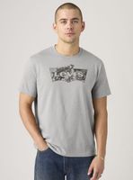 Polera Manga Corta Estampado Logo Algodón