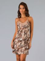 Camisola Satín Encaje Escote