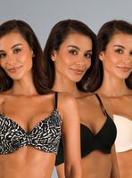 Pack 3 Sostén Perfect Cover Microprint 2660