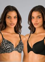 Pack 3 Sostén Perfect Cover Microprint 256