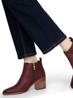 Botín Cuero Bruna 660726 Mujer