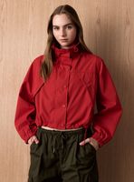 Chaqueta Cortaviento Cuello Funnel