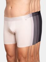 Pack 5 Bóxer Medio Algodón