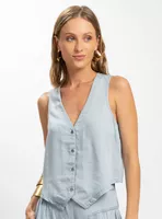 Vest Pipa Celeste