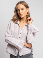 Blusa Sole R Rayas Café