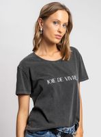 Polera Joie Básica Grafito