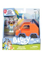 Auto de Juguete 4WD con Figura Bluey