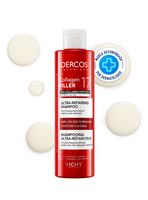 Shampoo Dercos Collagen 17 Filler Ultra Reparador 200 ml