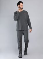 Pijama Largo Regular Fit Unicolor