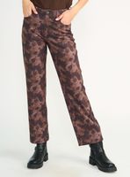 Pantalón Relaxed Suede Vaca