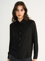 Blusa Manga Larga Suede