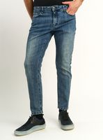 Jeans Slim Bordado Ring Medio