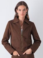 Chaqueta Bomber Tachas