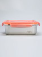 Taper Contenedor Hermético Metálico 1300 ml Coral