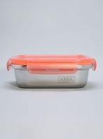 Taper Contenedor Hermético Metálico 650 ml Coral