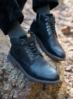 Botín Cuero Revard623N Liso Hombre