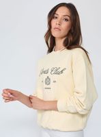 Polerón Yellow Crewneck Sport Club Inignia