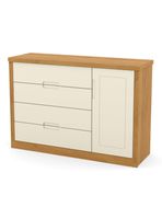 Cómoda Tutto Puerta Beige Caramelo