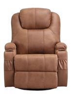 Bergere Lhasa Multifunción Masaje Camel 110x85x94 cm