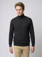 Sweater Liso Cuello Beatle Algodón-Cashmere