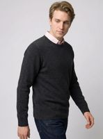 Sweater Liso Merino Cuello Redondo