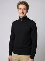 Sweater Medio Cierre Lana Merino