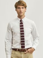 Camisa Manga Larga Oxford Bolsillo Algodón