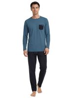 Pijama Básico Bolsillo Frontal