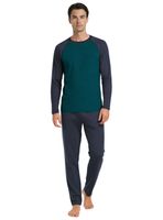 Pijama Manga Larga Básico Color