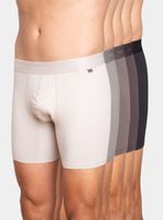 Pack 5 Bóxer Medio Algodón