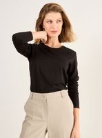 Polera Básica con Detalle en Hombros