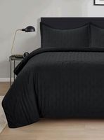 Quilt Mf Roma Súper King Negro