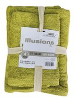 Set de 4 Toallas Algodón Lima