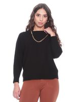 Sweater Escote Redondo Manga 3/4